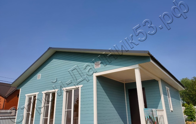 4 Каркасно-щитовой дом Д-23, 8,5х8 м, 68 М², Ленинградская область, Всеволожский район, ДНТ “Поляна-2” (3)